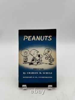 Peanuts par Charles Schulz 1952 Première Édition Vraie Première Impression Rinehart