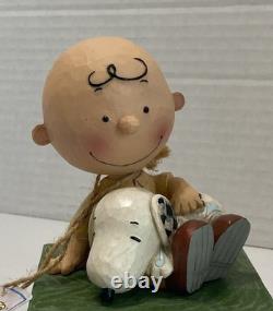 Peanuts par Jim Shore figurines Charlie Brown, Snoopy et Peppermint Patty, lot retiré du marché