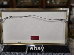 Peanuts par Schultz 1984 Snoopy, Charlie Brown. Bande dessinée originale encadrée