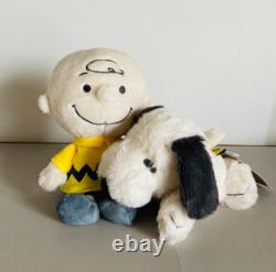 Peluche Peanuts Snoopy et Charlie Brown Yurukuta Musée Snoopy Tokyo Édition Limitée