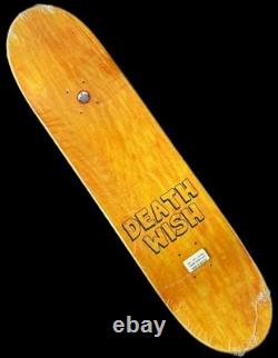 Planche de skateboard SUPER RARE Charlie Brown Happy Holidays Deathwish Snoopy NOS NEUVE