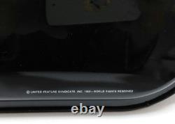 Plateau décoré Peanuts Snoopy Charlie Brown 13x13in Angleterre Ancien 1969