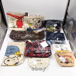 Pochette Snoopy Sac Peanuts Woodstock Charlie Brown Lot Caractère Marchandises M1038