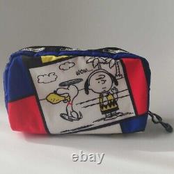 Pochette cosmétique Snoopy USJUSJ, Charlie Brown, Lespo du JAPON.