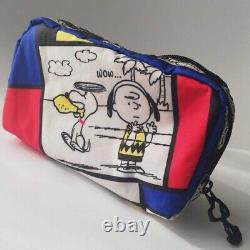 Pochette cosmétique Snoopy USJUSJ, Charlie Brown, Lespo du JAPON.