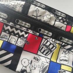 Pochette cosmétique Snoopy USJUSJ Charlie Brown Lespo du JAPON