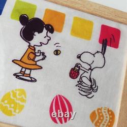 Pochette plate brodée Snoopy Charlie Brown Linus