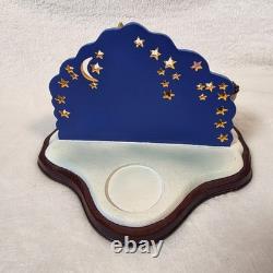 Porte-bougie Danbury Mint Peanuts Chanteurs de Noël Snoopy Arbre Charlie Brown