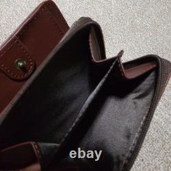 Portefeuille Bifold Snoopy Charlie Brown en Cuir PU Marron Compact et Mignon Peanuts