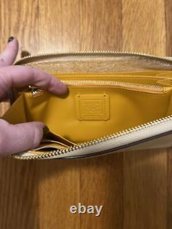 Portefeuille pochette Coach Peanuts Snoopy Charlie Brown Lucy patinage artistique NWT 328 $