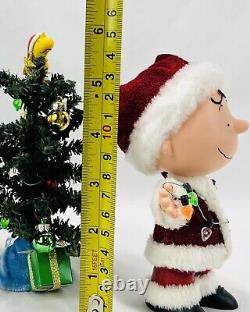 Possible Dreams Clothtique Joyeux Noël Charlie Brown Snoopy Peanuts Dept 56