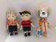 Poupée De Poche Peanuts Vintage 1966 Charlie Brown Linus & Space Snoopy