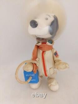 Poupée de poche Peanuts vintage 1966 Charlie Brown Linus & Space Snoopy