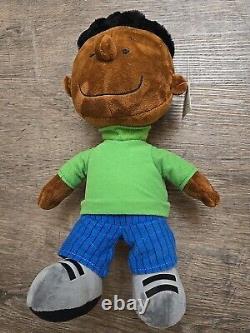 Poupée en peluche Franklin des Peanuts, ami de Charlie Brown et Snoopy, très difficile à trouver et rare, Hawaï Nwt