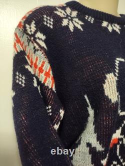 Pull de ski Snoopy Devo, Inc vintage 1958 Peanuts Charlie Brown USA taille petite