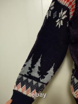 Pull de ski Snoopy Devo, Inc vintage 1958 Peanuts Charlie Brown USA taille petite