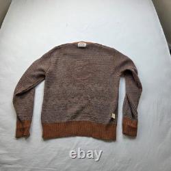 Pull vintage Peanuts Charlie Brown Snoopy pull à col en V taille L, World's Greatest, tricot rare