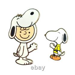 RARE? PINTRILL x PEANUTS Snoopy en tant que Charlie Brown Épingle NEUVE ÉDITION LIMITÉE