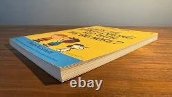 Rare Autographe Signé de Charles Schulz Livre de Bandes Dessinées Snoopy Charlie Brown Peanuts 76