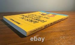 Rare Autographe Signé de Charles Schulz Livre de Bandes Dessinées Snoopy Charlie Brown Peanuts 76