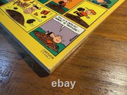Rare Autographe Signé de Charles Schulz Livre de Bandes Dessinées Snoopy Charlie Brown Peanuts 76