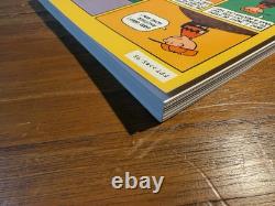 Rare Autographe Signé de Charles Schulz Livre de Bandes Dessinées Snoopy Charlie Brown Peanuts 76