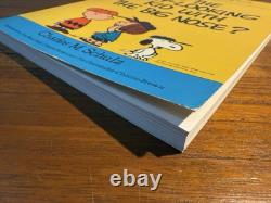 Rare Autographe Signé de Charles Schulz Livre de Bandes Dessinées Snoopy Charlie Brown Peanuts 76