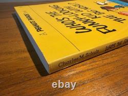 Rare Autographe Signé de Charles Schulz Livre de Bandes Dessinées Snoopy Charlie Brown Peanuts 76