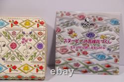 Rare Portefeuille en Cuir SNOOPY Asakusa Bunko Japon 2014 Édition Limitée Neuf