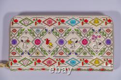 Rare Portefeuille en Cuir SNOOPY Asakusa Bunko Japon 2014 Édition Limitée Neuf