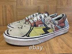 Rare Vans X Peanuts Charlie Brown & The Gang Snoopy Era Sneakers Sz 11.5 Homme