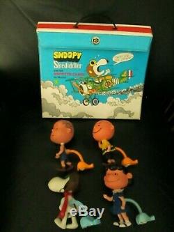 Rare Vintage Peanuts Gang Skediddler Sopwith Camel Snoopy Charlie Brown Linus