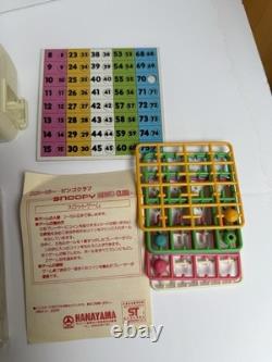 Rare jeu de bingo Snoopy japonais Vintage Peanuts collectionnable Charlie Brown