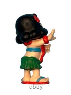 Rare lot de 5 figurines en PVC Applause Peanuts de 1966 : Snoopy, Lucy, Charlie Brown