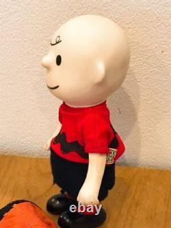 Rares Années 60 Snoopy Charlie Brown Poupée De Poche Figure Fedex