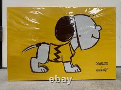 SDCC 2019 SUPER 7 x PEANUTS SNOOPY CHARLIE BROWN MASQUE 16 JOUET D'ART DESIGNER MISB