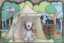 SDCC 2023 Peanuts Snoopy et Woodstock SUPER7 Beagle Scouts RARE HTF Limité
