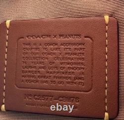 Sac Coach X Peanuts Nolita 19 Bonheur Snoopy Woodstock Lucy Charlie Brown NWT