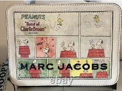 Sac The Box Marc Jacobs PEANUTS Snoopy Charlie Brown Comic Strip, Neuf avec étiquettes