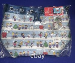 Sac à dos Park Hopper Harveys Peanuts de Noël avec Snoopy, Charlie Brown et toute la bande – Neuf