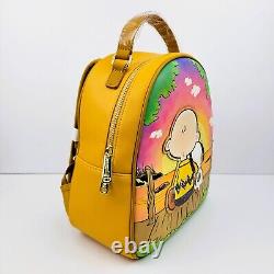 Sac à dos miniature Loungefly Peanuts Charlie Brown et Snoopy Sunset.