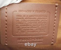 Sac bandoulière COACH Peanut Snoopy Charlie Brown