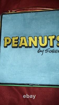 Sac bandoulière Irregular Choice Peanuts Snoopy avec fleurs NWT Épuisé