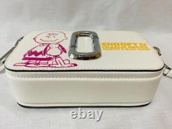 Sac bandoulière croisé Marc Jacobs Peanuts Snoopy Collaboration Étiquette Genuine ChalkWhite