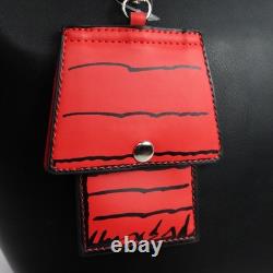 Sac cabas et porte-cartes Peanuts Snoopy et Woodstock avec patch Charlie Brown