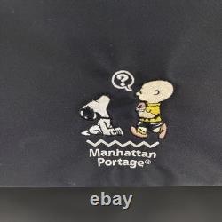 Sac messager Manhattan Portage Peanuts Snoopy Charlie Brown Nouveau