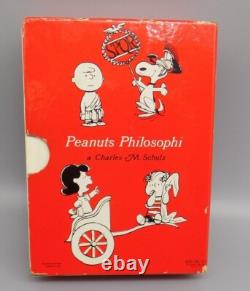 Schulz Peanuts Philosophi In Latin 1968 Coffret Snoopy Charlie Brown Linus Lucy