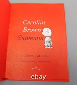 Schulz Peanuts Philosophi In Latin 1968 Coffret Snoopy Charlie Brown Linus Lucy