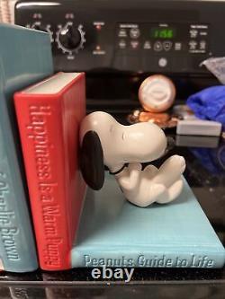 Serre-livres Snoopy Hallmark - Rare - La sagesse de Charlie Brown : Guide Peanuts de la vie