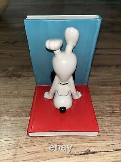 Serre-livres Snoopy Hallmark - Rare - Sagesse de Charlie Brown Guide de Peanuts pour la vie